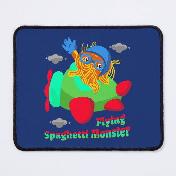 Item preview, Flying Spaghetti Monster (airplane pilot) designed and sold by SolidEarthArt.