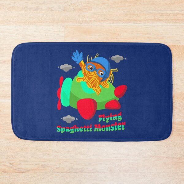 Item preview, Flying Spaghetti Monster (airplane pilot) designed and sold by SolidEarthArt.