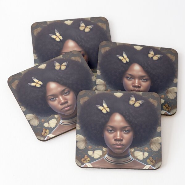 Item preview, Afros and Butterflies: A Tribute to Black History designed and sold by BeerBot.