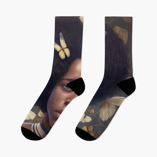 Item preview, Afros and Butterflies: A Tribute to Black History designed and sold by BeerBot.