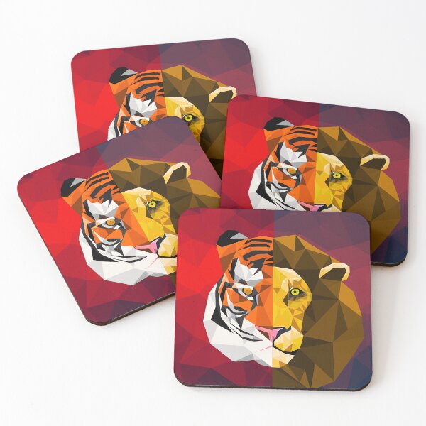 Item preview, Tiger & Lion designed and sold by ArtHivePH.