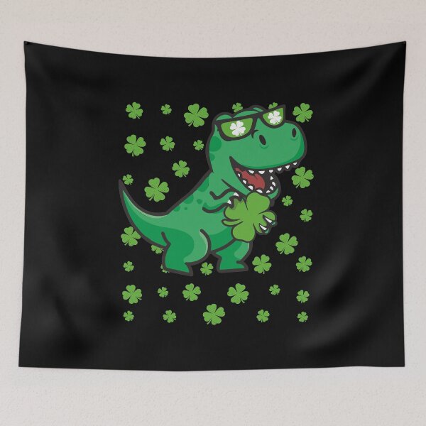 Item preview, Happy St Pat Rex Dinosaur Saint Patricks Day Lucky Shamrock designed and sold by alenaz.