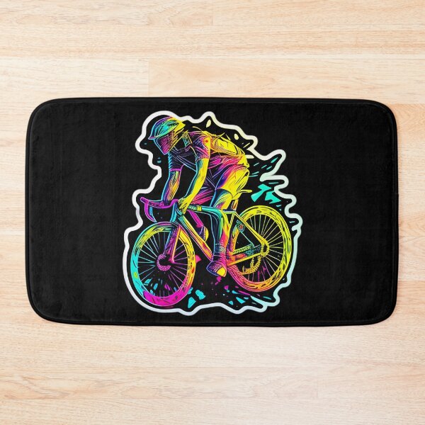 Item preview, Road race ,Road Cycling, road cycling man ,Neon cyclist  designed and sold by verluxe.