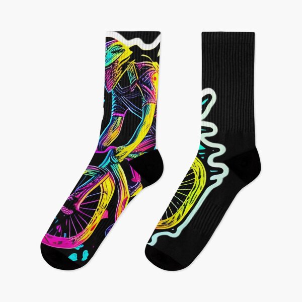 Item preview, Road race ,Road Cycling, road cycling man ,Neon cyclist  designed and sold by verluxe.