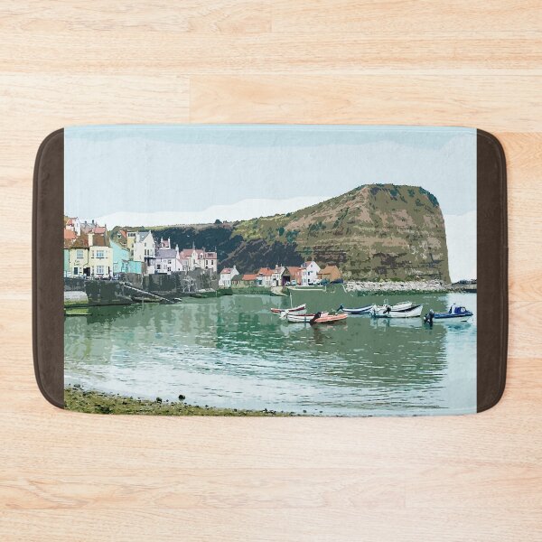 Item preview, Staithes North Yorkshire. Travel poster designed and sold by BarbaraGlebska.