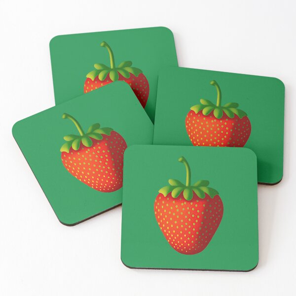 Item preview, Strawberry Delight nº 02 - digital painting of a strawberry designed and sold by Futuristicas.
