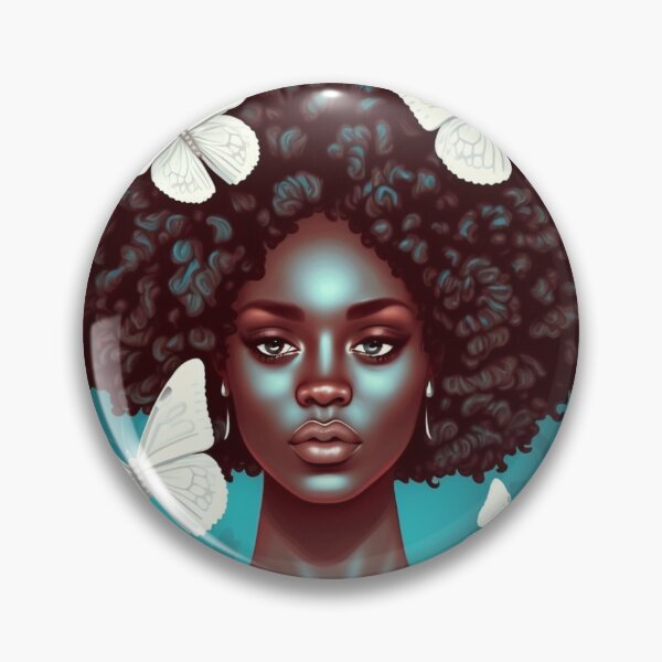 Item preview, Afros and Butterflies: A Tribute to Black History designed and sold by BeerBot.