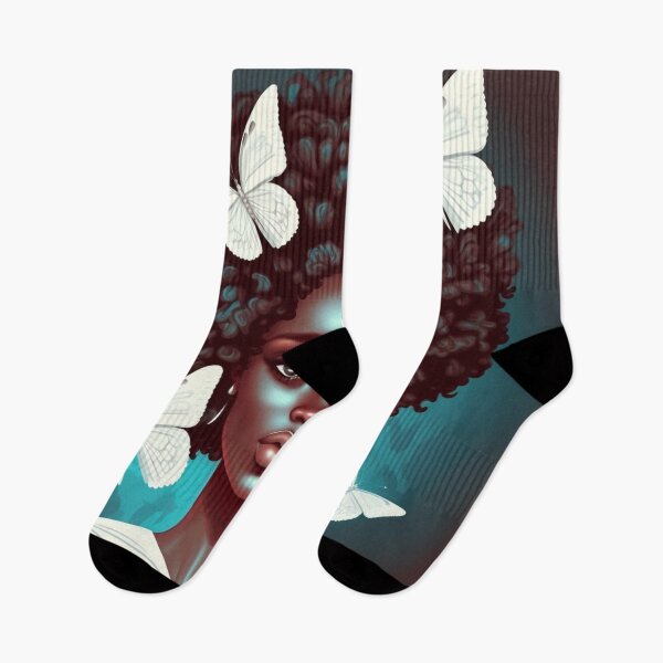 Item preview, Afros and Butterflies: A Tribute to Black History designed and sold by BeerBot.