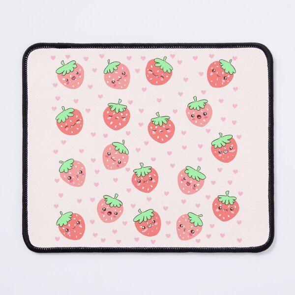 Item preview, Cute Strawberry pattern designed and sold by Yarafantasyart.