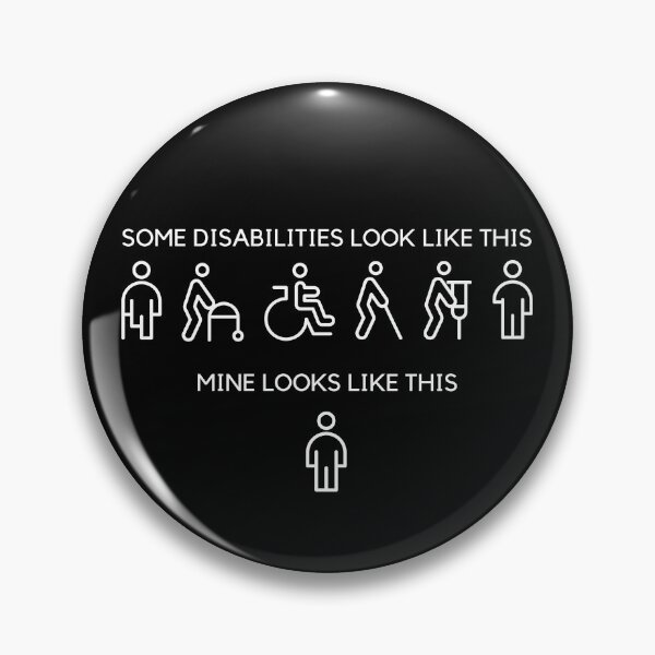 Item preview, My disability looks like this - Invisible Disability Awareness designed and sold by DisabiliTees.