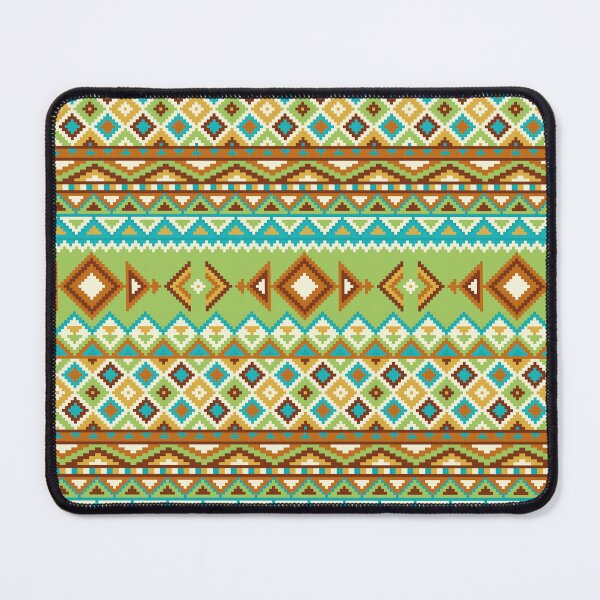 Item preview, Seamless Rugged Green , Native Pattern Rugged designed and sold by Yes-Monkey.