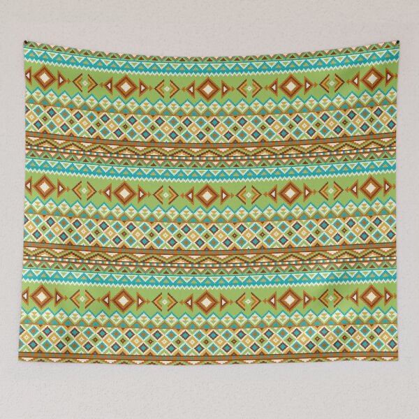 Item preview, Seamless Rugged Green , Native Pattern Rugged designed and sold by Yes-Monkey.