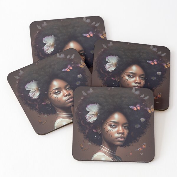 Item preview, Afros and Butterflies: A Tribute to Black History designed and sold by BeerBot.