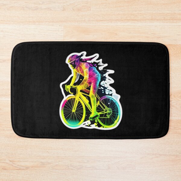 Item preview, Road race ,Road Cycling, road cycling man ,Neon cyclist  designed and sold by verluxe.