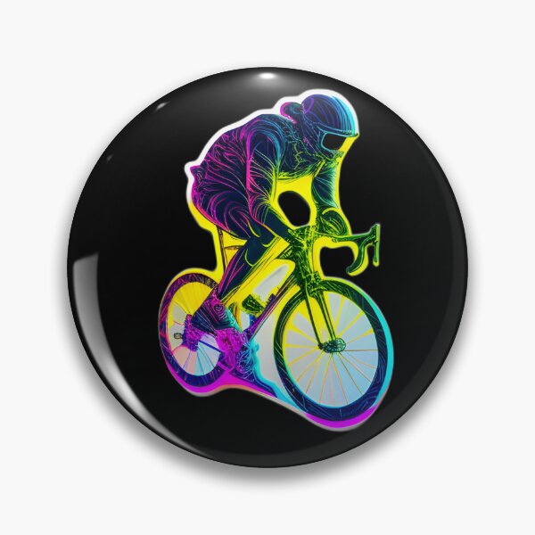 Item preview, Road race ,Road Cycling, road cycling man ,Neon cyclist  designed and sold by verluxe.