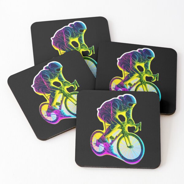 Item preview, Road race ,Road Cycling, road cycling man ,Neon cyclist  designed and sold by verluxe.