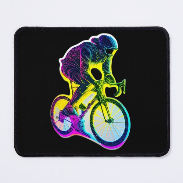 Item preview, Road race ,Road Cycling, road cycling man ,Neon cyclist  designed and sold by verluxe.