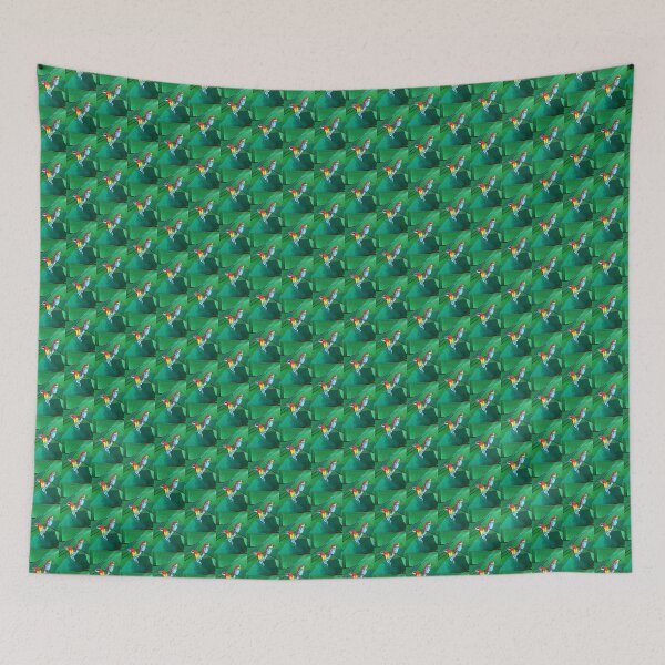 Item preview, Brightly Colored European Bee Eaters Geometric Art Style designed and sold by taiche.