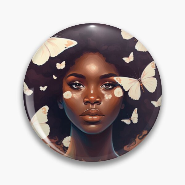 Item preview, Afros and Butterflies: A Tribute to Black History designed and sold by BeerBot.