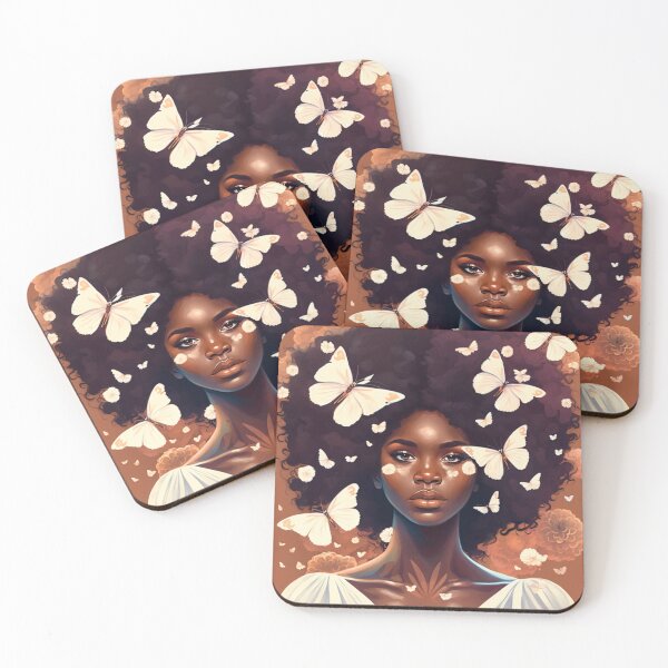 Item preview, Afros and Butterflies: A Tribute to Black History designed and sold by BeerBot.