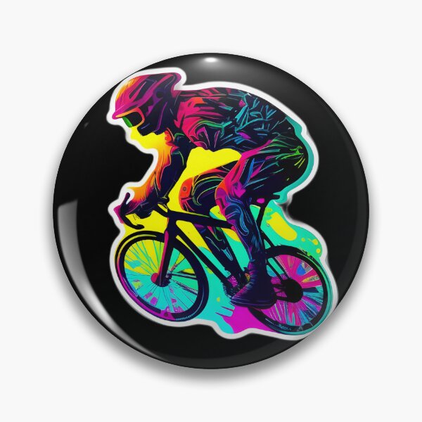 Item preview, Road race ,Road Cycling, road cycling man ,Neon cyclist  designed and sold by verluxe.