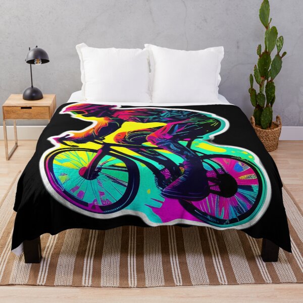 Item preview, Road race ,Road Cycling, road cycling man ,Neon cyclist  designed and sold by verluxe.