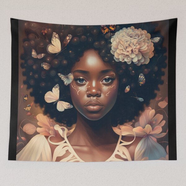 Item preview, Afros and Butterflies: A Tribute to Black History designed and sold by BeerBot.