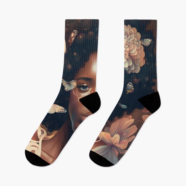 Item preview, Afros and Butterflies: A Tribute to Black History designed and sold by BeerBot.