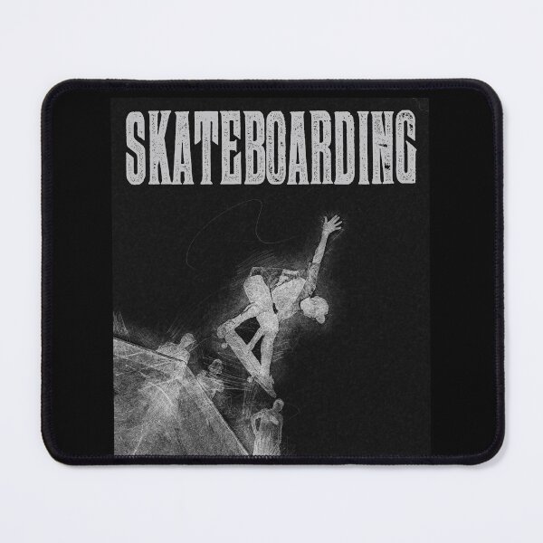 Item preview, Gravity-Defying Style: Skater in Flight with His Board designed and sold by elcarnero.