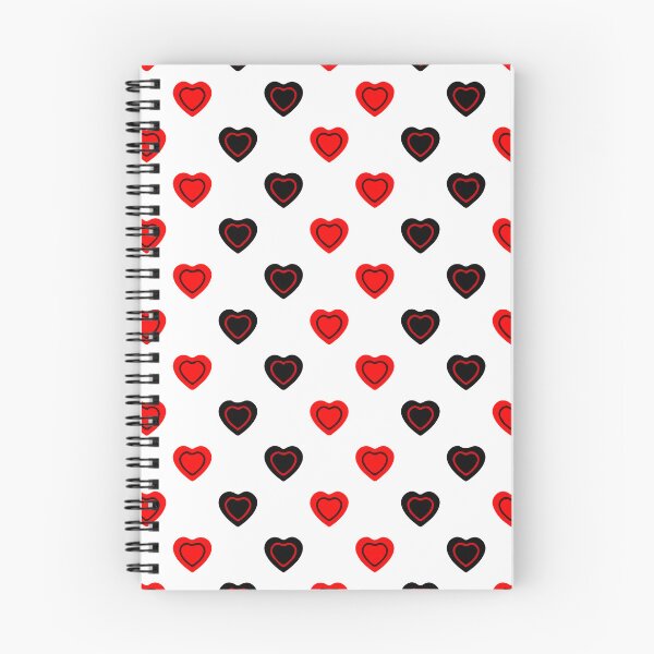 Item preview, Hearts pattern seamless red and white vector illustration designed and sold by Mahe-Art.