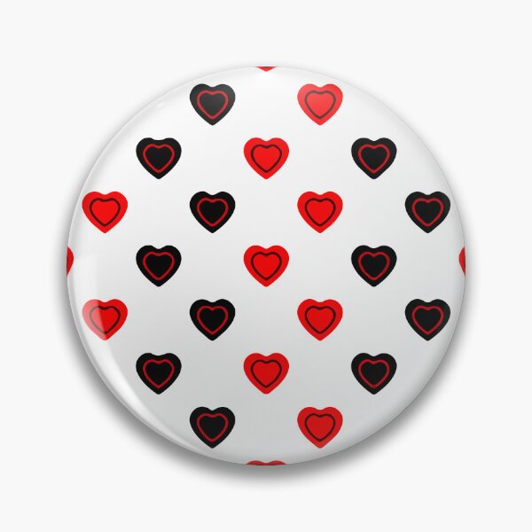 Item preview, Hearts pattern seamless red and white vector illustration designed and sold by Mahe-Art.