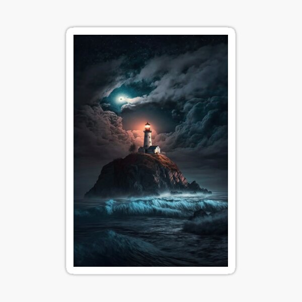 Artikel-Vorschau von Geheimnisvoller Leuchtturm, designt und verkauft von artra-shop.