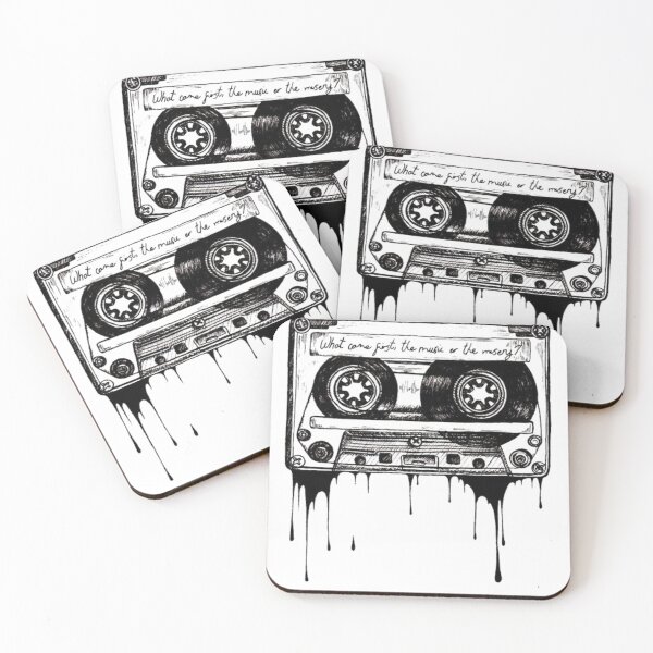 Item preview, What Came First: The Music or The Misery? High Fidelity Quote designed and sold by artfartzzz.