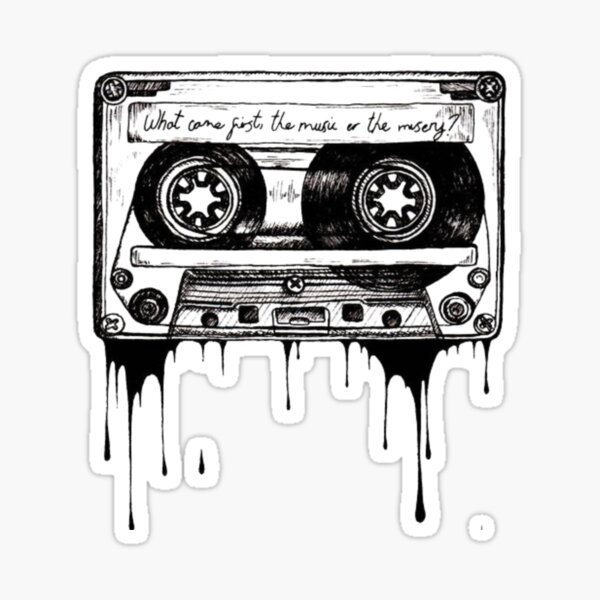 Item preview, What Came First: The Music or The Misery? High Fidelity Quote designed and sold by artfartzzz.