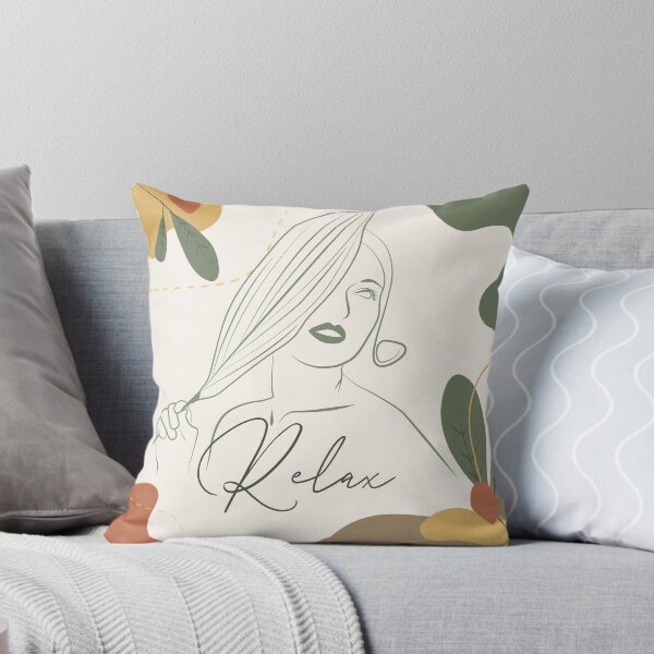 Item preview, Beautiful relaxing aesthetic woman  designed and sold by InkedCulture.
