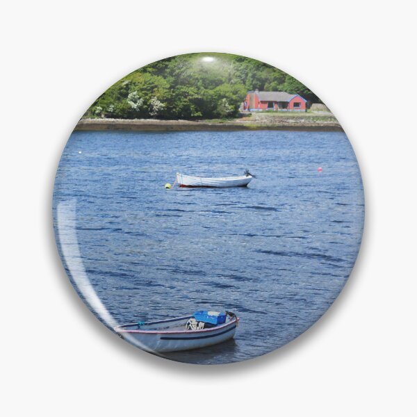 Item preview, Little boats at Darney pier county Donegal designed and sold by eddiebarronshop.