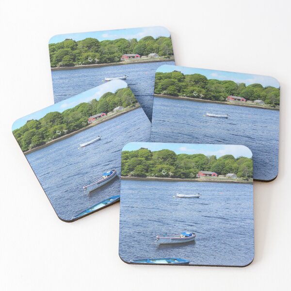 Item preview, Little boats at Darney pier county Donegal designed and sold by eddiebarronshop.