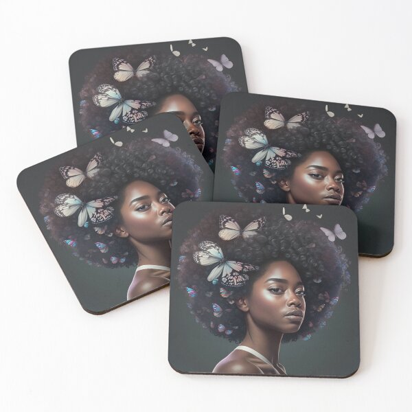 Item preview, Afros and Butterflies: A Tribute to Black History designed and sold by BeerBot.