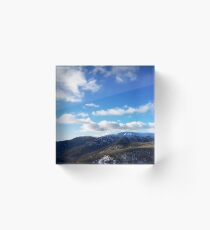 Falls Creek, Victoria, Australia Acrylic Block