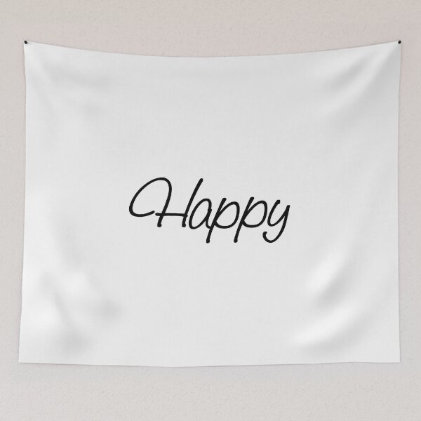 Item preview, Happy in Script Text designed and sold by Viability Creative.