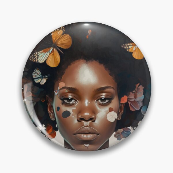 Item preview, Afros and Butterflies: A Tribute to Black History designed and sold by BeerBot.