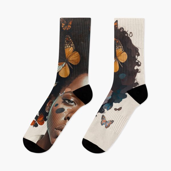 Item preview, Afros and Butterflies: A Tribute to Black History designed and sold by BeerBot.