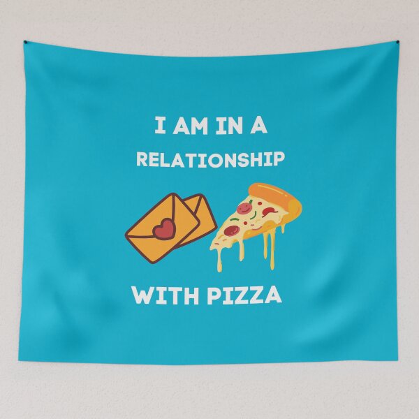 Item preview, I AM IN A RELATIONSHIP WITH PIZZA designed and sold by BluePlanetStore.