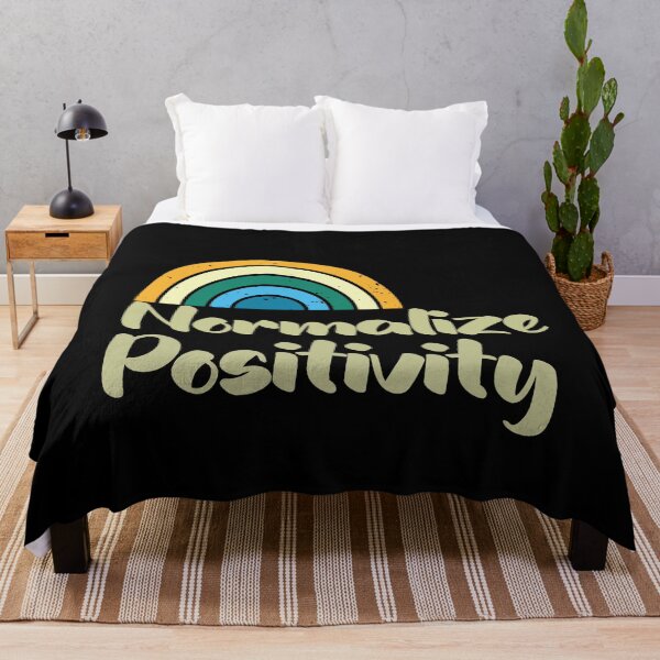Item preview, Normalize Positivity Rainbow Funny Vintage designed and sold by the--best-art.