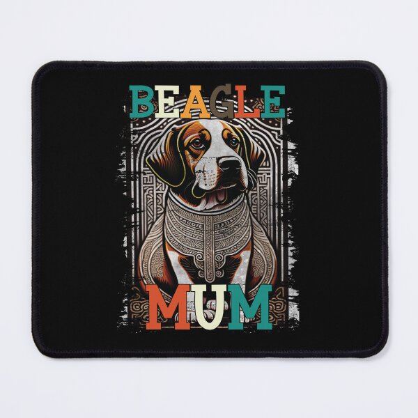 Item preview, Retro Cute Beagle Mum Puppy Lover designed and sold by Trendy Valley .