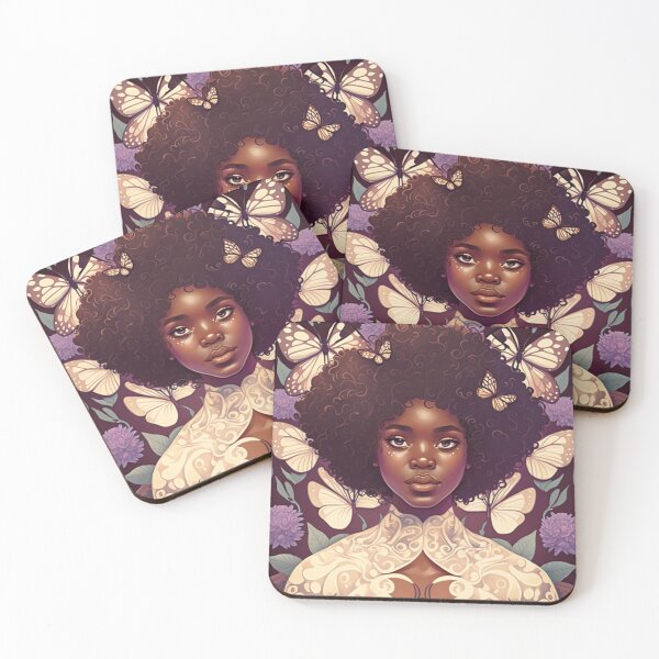 Item preview, Afros and Butterflies: A Tribute to Black History designed and sold by BeerBot.