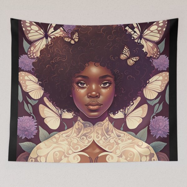 Item preview, Afros and Butterflies: A Tribute to Black History designed and sold by BeerBot.