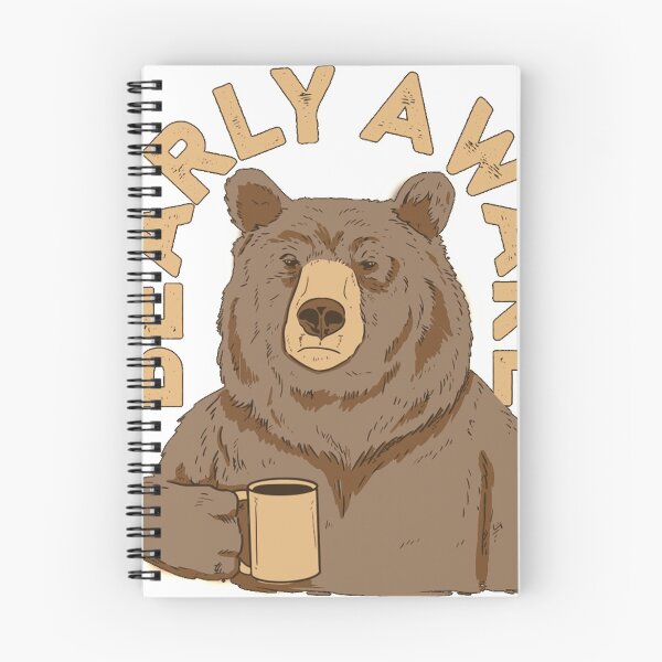 Item preview, Bearly awake designed and sold by Lana Ruder.