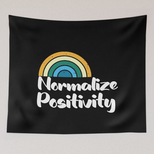 Item preview,  Normalize Positivity Rainbow Funny Vintage  designed and sold by the--best-art.