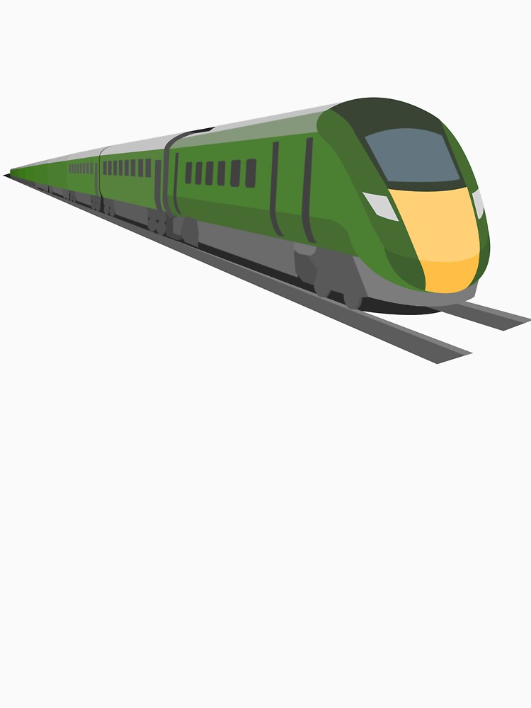 Thumbnail 7 of 7, Classic T-Shirt, Fast Train – GWR Express Electric designed and sold by mattish.